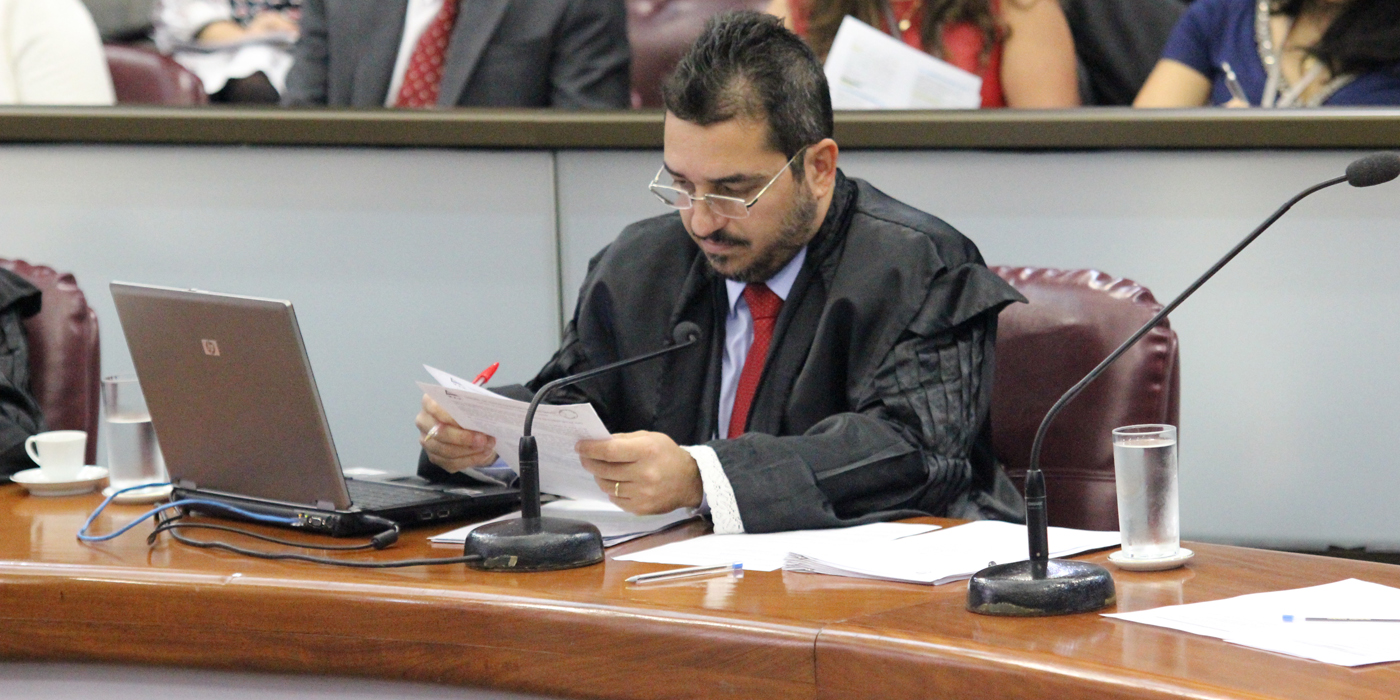 O conselheiro Cláudio Terrão foi o relator da Consulta (Foto: Karina Camargos Coutinho)